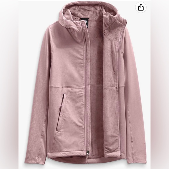 🆕 THE NORTH FACE Women's Shelbe Rachel Fleece Hooded Jacket - Picture 5 of 10